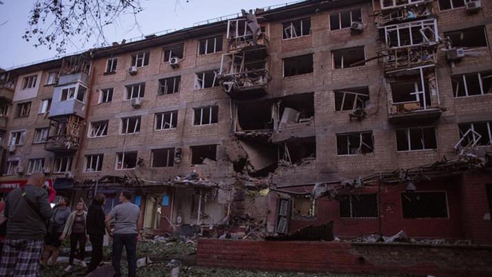 Rusya’dan Kiev’i 500'ü aşkın dron'la vurdu: 23 yaralı