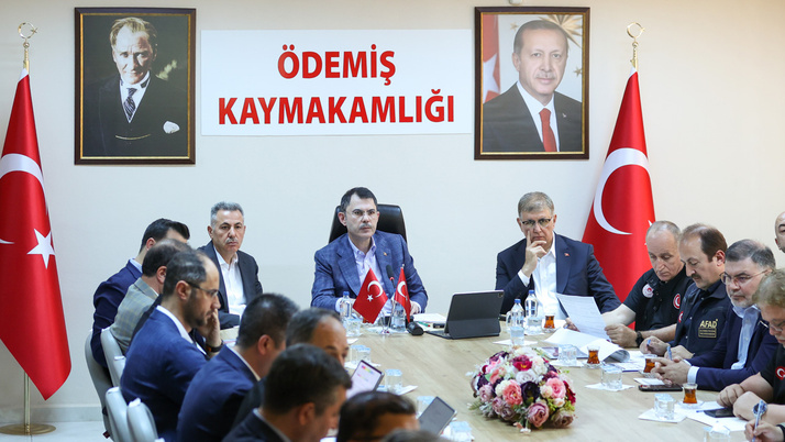 Bakan Murat Kurum: ''Yangınlardan etkilenen toplam bina sayısı 1168'e ulaştı"