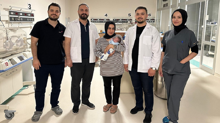 Batman'da 905 gramlık Sevda Bebek 2 aylık tedaviyle hayata tutundu...