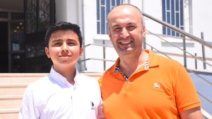 Muhammed LGS'de tam puan alan 709 öğrenciden biri oldu! Bunu nasıl başardığını anlattı