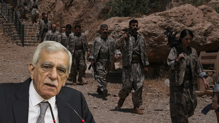 PKK'nın "silah bırakma" törenine katılan Ahmet Türk ile ilgili çarpıcı detay! 8 yıllık...