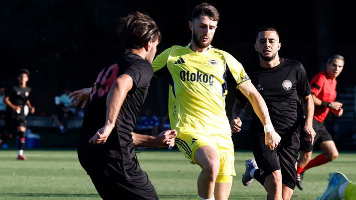 Fenerbahçe hazırlık maçında Fatih Karagümrük'e takıldı