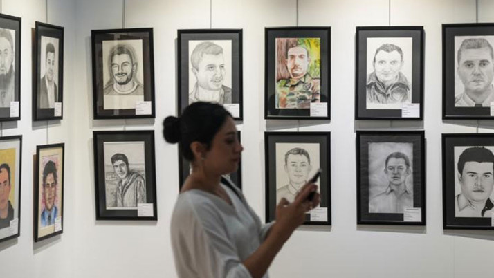 "253 Şehit 253 Portre" sergisi açıldı