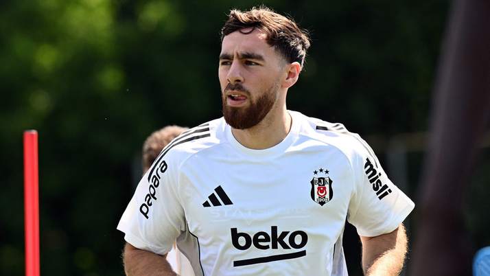Orkun Kökçü, Beşiktaş formasıyla ilk idmanına çıktı