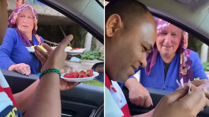 Arap turistin yaptığı yok böyle görgüsüzlük dedirtti! Karadenizli kadın esnaf zor anlar yaşadı...