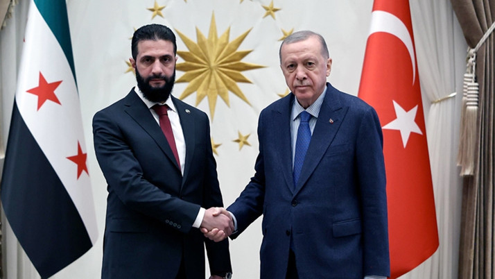 Cumhurbaşkanı Erdoğan, Suriye Cumhurbaşkanı Şara ile telefonda görüştü