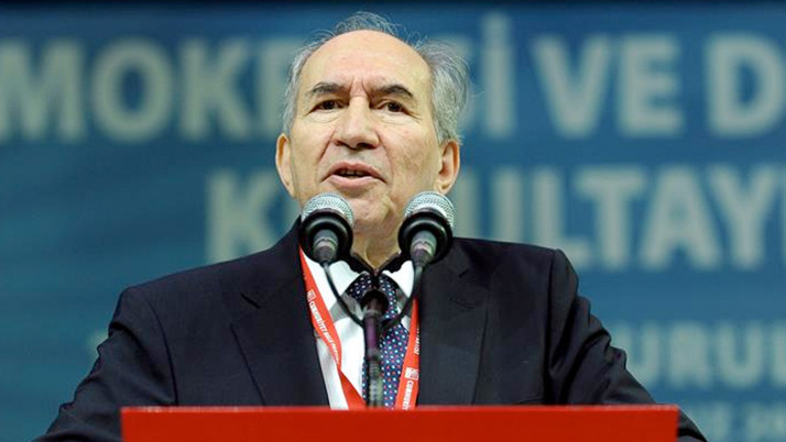 Eski CHP Genel Başkanı Altan Öymen entübe edildi