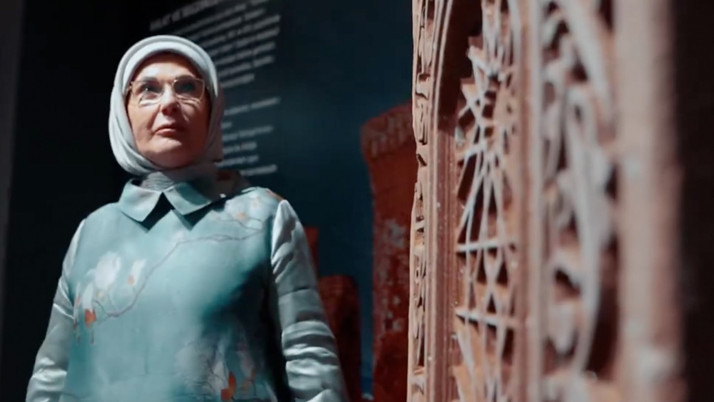 Emine Erdoğan'dan Anadolu Selçukluları Sergisi'ne ilişkin paylaşım