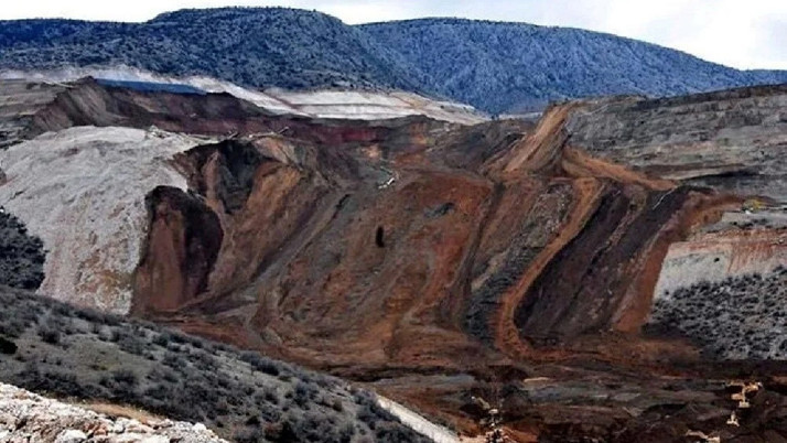İliç'te altın madeni ocağında üretim durdu izin bekleniyor