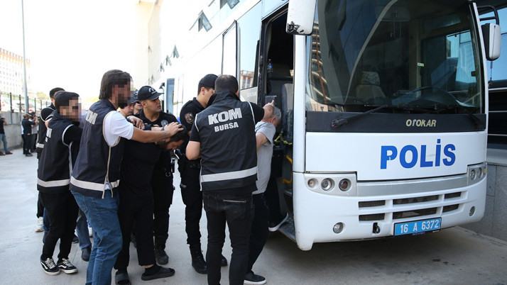 Bursa'da "Çetkinler" suç örgütü çökertildi