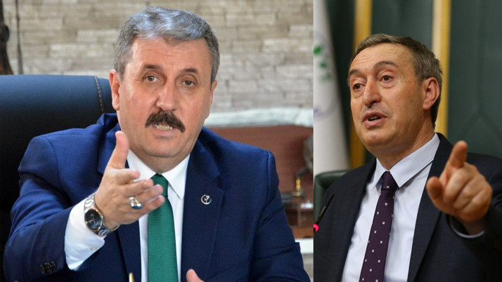 DEM ve BBP arasında kavga çıktı! Mustafa Destici 'DEM kendini feshetsin' deyince başladı