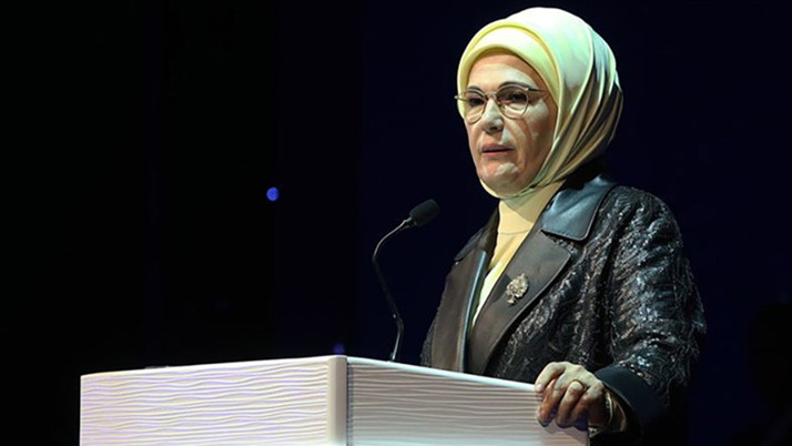 Emine Erdoğan'dan Eskişehir'deki orman şehitleri için taziye mesajı