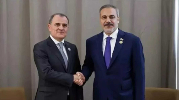 Hakan Fidan Azerbaycanlı mevkidaşı ile görüştü