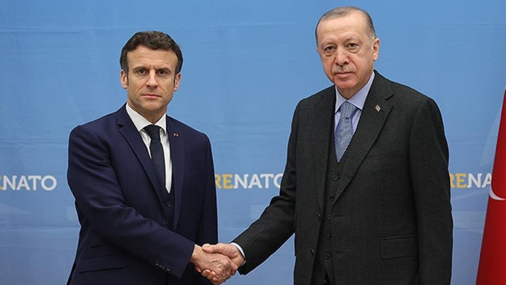 Cumhurbaşkanı Erdoğan, Macron ile telefonda görüştü
