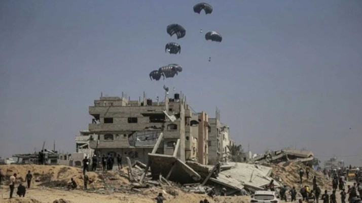 BAE ve Ürdün’den Gazze’ye yardım