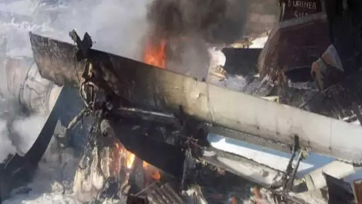 Fas'ta eğitim uçağı düştü! Ölüler var...