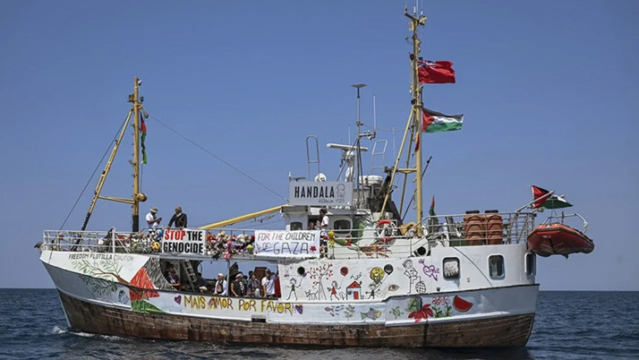 İsrail'in el koyduğu Hanzala gemisinde yeni gelişme: Kabul ettiler