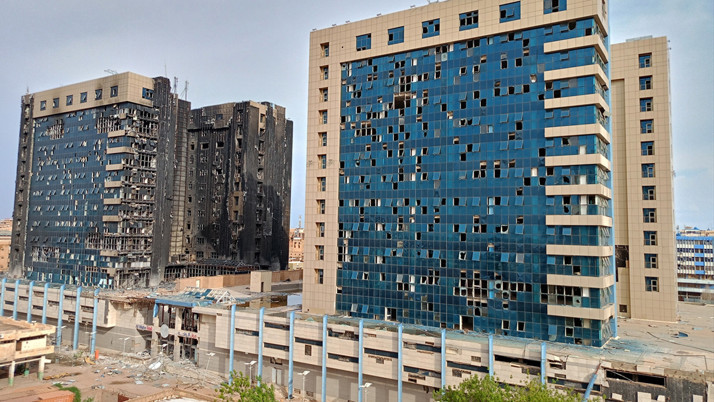 Sudan'daki iç savaş başkent Hartum'u harabeye çevirdi