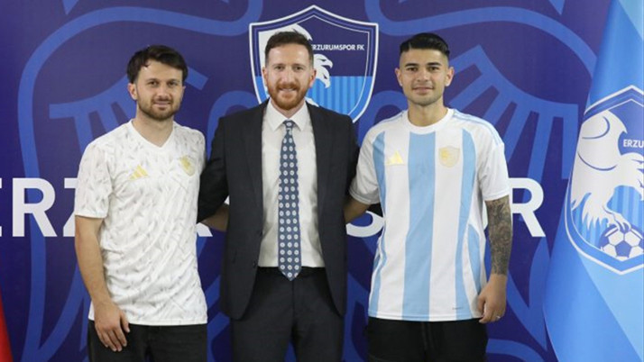 Erzurumspor FK, 2 futbolcuyla sözleşme imzaladı