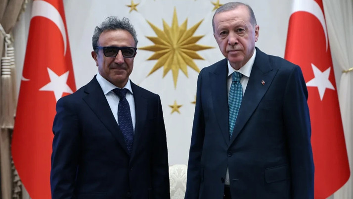 Erdoğan, Chobani CEO'su Hamdi Ulukaya ile görüştü