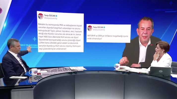 Özgür Özel 'sınırlarını aştı Tanju' dedi! Şaban Sevinç kulisiyle Tanju Özcan mı dedirtti