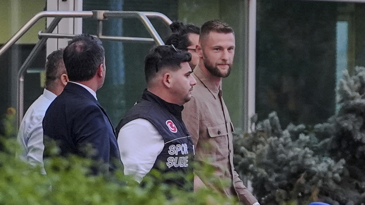 Milan Skriniar transfer görüşmeleri için İstanbul'a geldi
