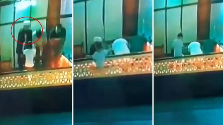 Herkes bu imamı konuşuyor: Namaz kıldığı esnada düşen çocuğu kurtardı...