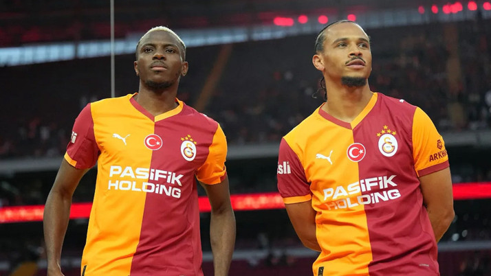 Galatasaray'da Osimhen ve Sane imzayı attı