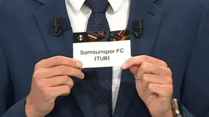 Samsunspor'un UEFA Avrupa Ligi'ndeki rakibi belli oldu
