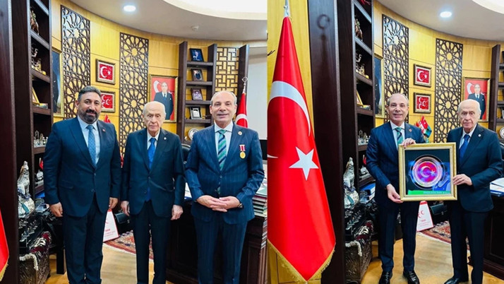 15 Temmuz Derneği’nden Devlet Bahçeli’ye ziyaret