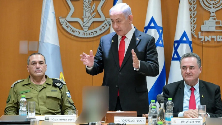 İsrail'de, Gazze'ye saldırılara ilişkin planlar soykırımcı Netanyahu'ya sunuldu