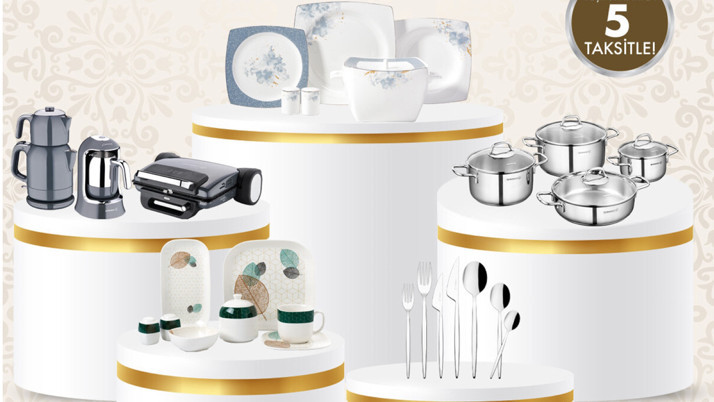 Korkmaz’dan çeyiz setlerinde kampanya 5 taksit fırsatı