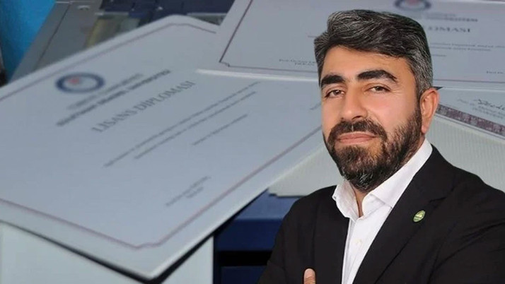 Hüda-Par'lı siyasetçi Ferhat Uzun'un diploması da sahte çıktı attığı mesaja bakın