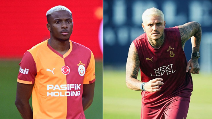 Galatasaray, Süper Lig'de sezonu Gaziantep'te açacak! Icardi ve Osimhen sahada olacak mı?