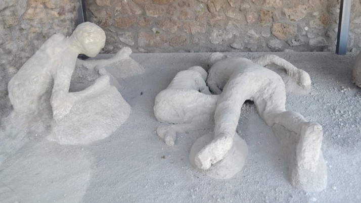 Pompei'de taş kesilmişlerdi 2 bin yıl sonra ortaya çıkan yeni bilgi