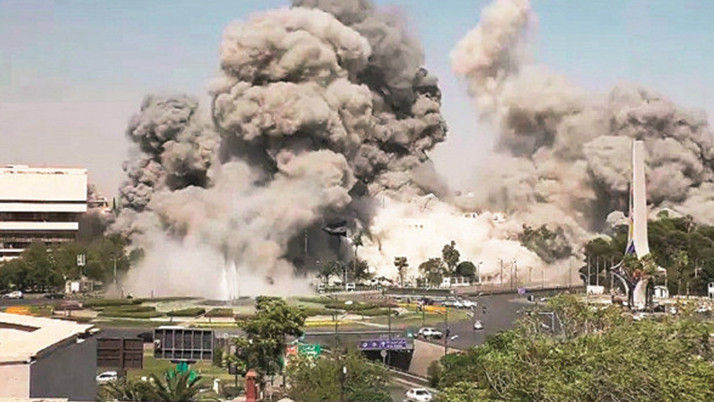 İsrail, Suriye İçişleri Bakanlığı karargahını vurdu!