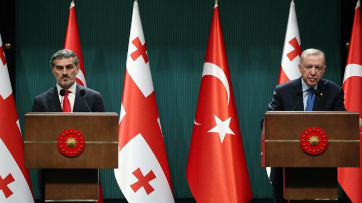 Cumhurbaşkanı Erdoğan: Gürcistan ve Türkiye stratejik ortak
