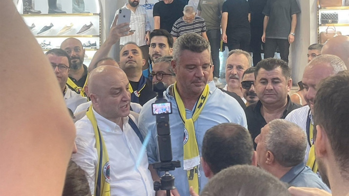 Fenerbahçe adayı Saadettin Saran'dan Kapalıçarşı esnafına ziyaret