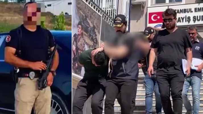 Gerçek polislerden sahte polislere operasyon! Evden çıkanlar şaşkına çevirdi