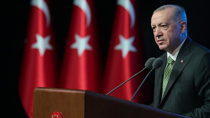 Cumhurbaşkanı Erdoğan NSosyal'den ilk paylaşımını yaptı