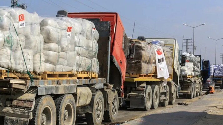 Türkiye'den Gazze'ye dev yardım! En çok yardımı gönderen ülkelerden olduk