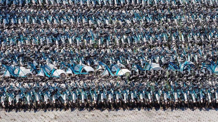 İBB'nin bisiklet mezarlığı görüntülendi İSBİKE projesi kabus oldu