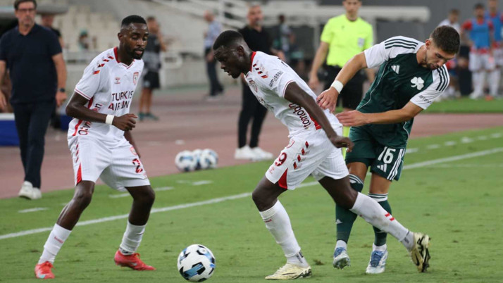 Samsunspor öne geçtiği maçta mağlup oldu