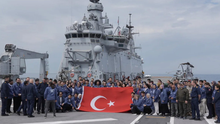 Cumhurbaşkanı Erdoğan’dan TCG Anadolu’da "Zafer Yolculuğu" mesajı
