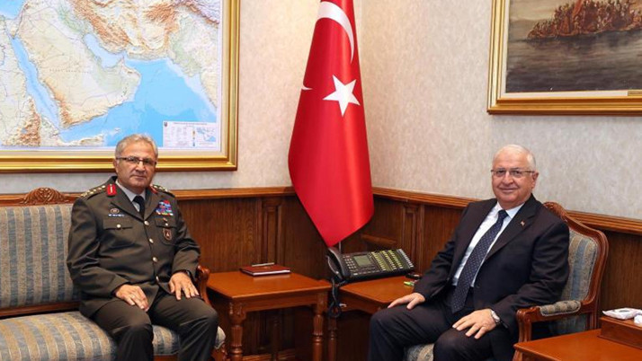 Bakan Güler, Kara Kuvvetleri Komutanı Orgeneral Tokel'i kabul etti