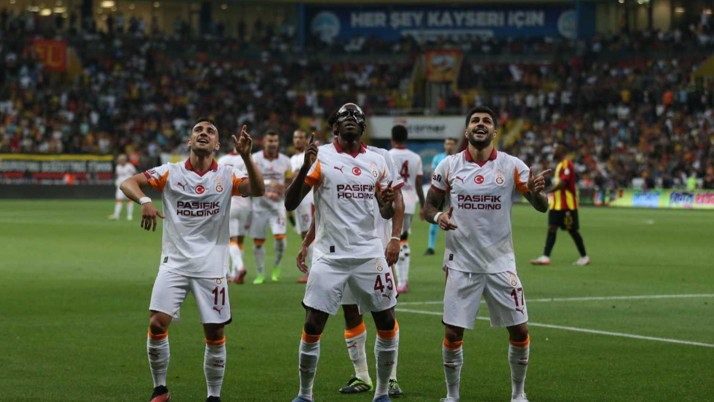Galatasaray, Kayserispor'u farklı geçti