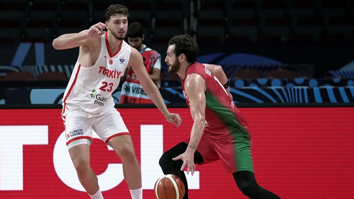 A Milli Erkek Basketbol Takımı, Portekiz'i de yıktı