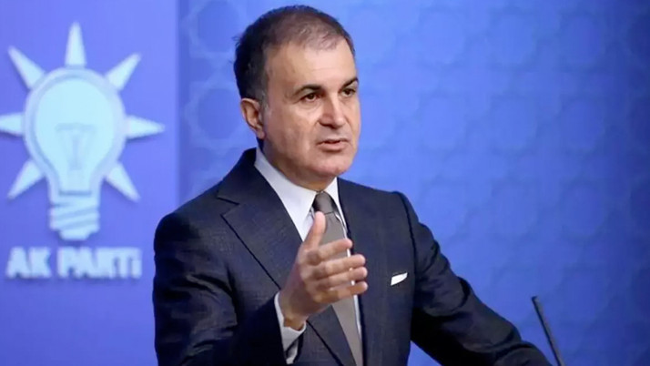 Ömer Çelik'ten ABD'nin Filistin Devlet Başkanı Abbas'ın vizesini iptal etmesine tepki