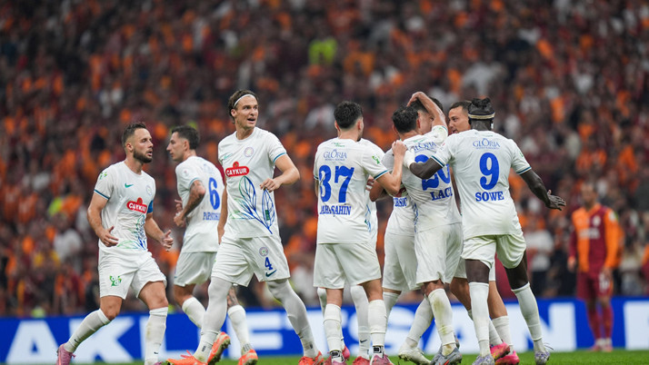 Çaykur Rizespor'dan Galatasaray maçındaki hakem kararlarına tepki