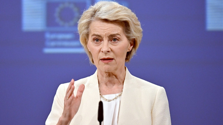 AB Komisyonu Ursula von der Leyen'in uçağına Rusya'dan şok müdahale